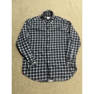 Brooks Brothers Mens Medium Regular Fit‎ Plaid Flannel Green/Black/Red/White